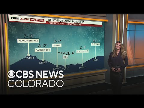 First Alert Weather Day: Winter weather hits Colorado bringing Denver's first measurable snow