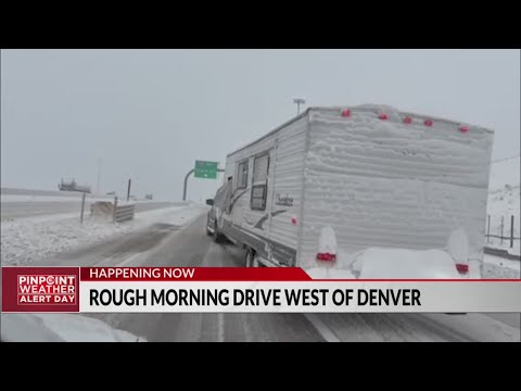 Slushy, wet Wednesday commute