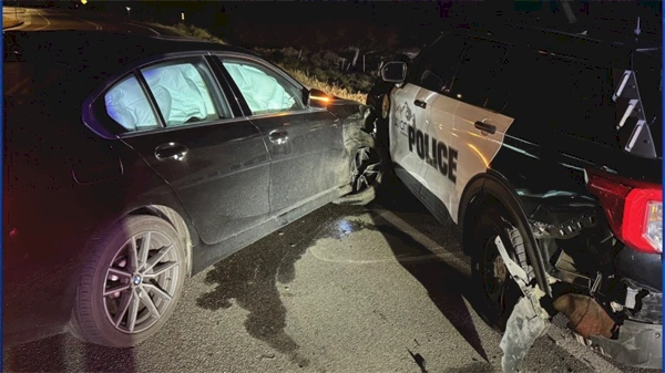 Avon officer hit by suspected DUI driver during first solo patrol