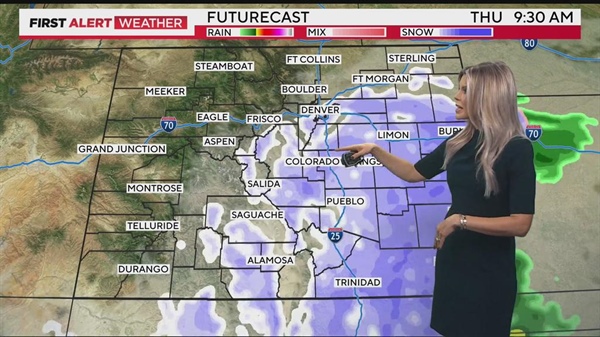 More snow coming heading into the weekend for Colorado and Denver