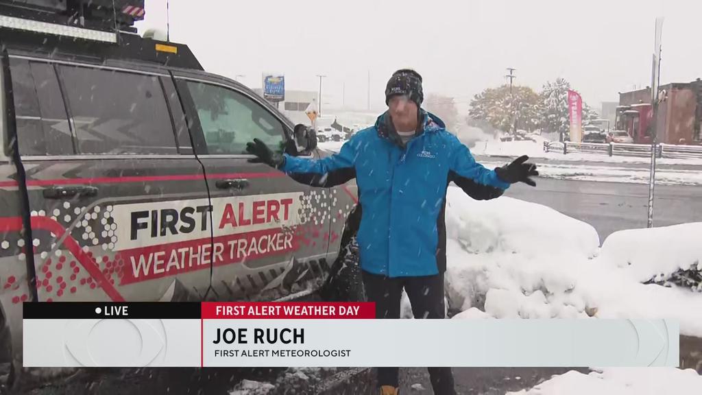 First Alert Weather Tracker follow snowfall along Front Range