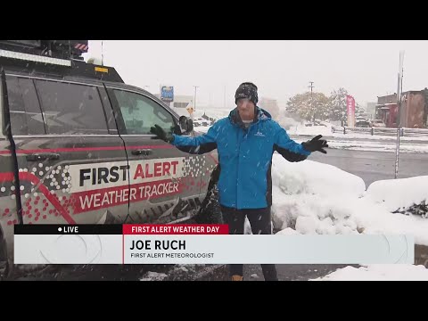 First Alert Weather Tracker follow snowfall along Front Range