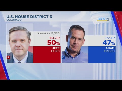 Adam Frisch (D) concedes Colorado U.S. House District 3 race to Jeff Hurd (R)