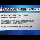 2 arrested, accused of stealing ballots in Mesa County