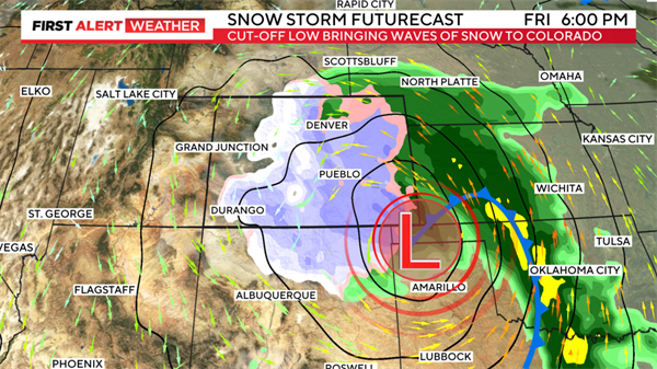 Denver records first measurable snow of the season, more on the way before the weekend