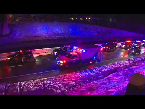 Procession of law enforcement honors fallen Golden police officer