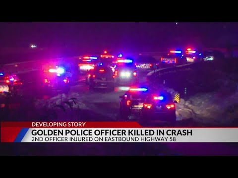 Golden police officer killed in crash