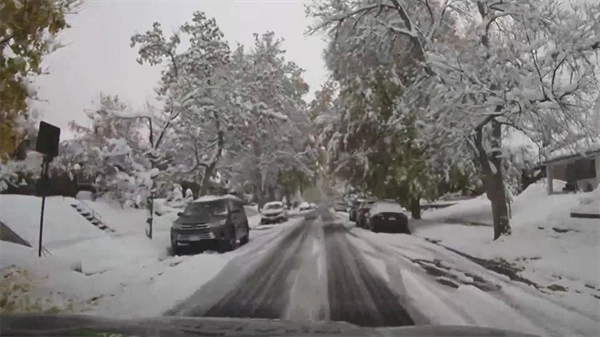 First Alert Traffic Tracker follows icy, snowpacked roads in Denver metro area