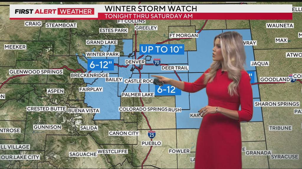 More snow on the way, this system isn't done with Denver and Colorado yet.