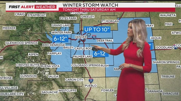 More snow on the way, this system isn't done with Denver and Colorado yet.