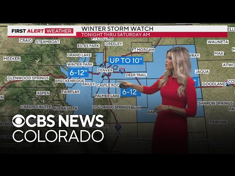 More snow on the way, this system isn't done with Denver and Colorado yet.