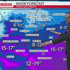 Heavy snow set to bury Denver and Front Range for Friday