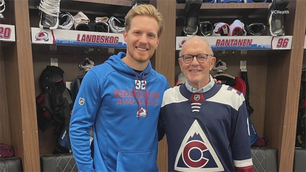 'Hockey Fights Cancer' treats cancer survivor to star-studded, in-person Avs meet-and-greet