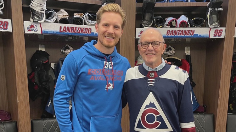 'Hockey Fights Cancer' treats cancer survivor to star-studded, in-person Avs...