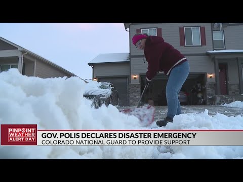 Polis issues disaster emergency for severe weather