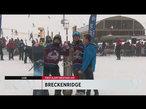 Heavy November snow brings skiers out to play