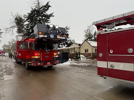 4 people displaced, 2 cats dead after fire destroys Lakewood apartment building