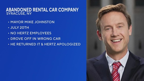 Denver mayor caught up in bizarre rental car meltdown