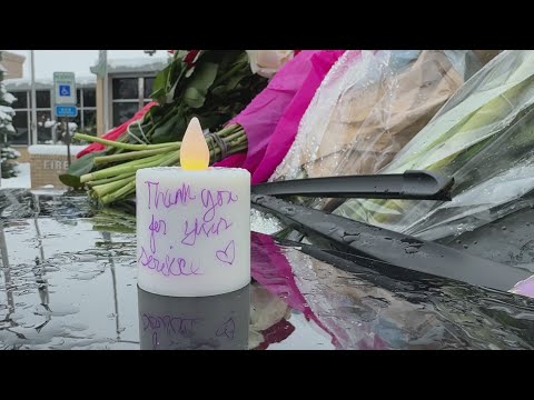 Procession honors fallen Golden Police Officer Evan Dunn