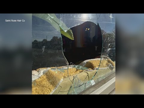 Lakewood salon reacts to smashed windows during Halloween break-in