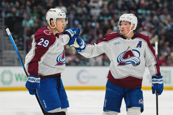 Mackinnon and Makar start NHL season in historic fashion