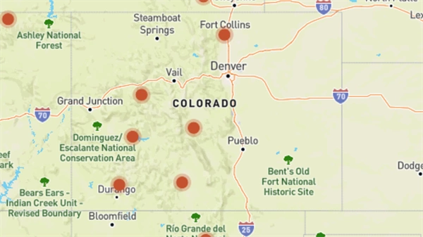 Map shows options for people hoping for permits to cut down their own...