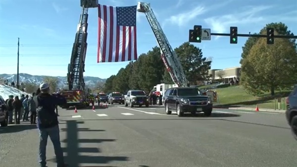 Colorado law enforcement widow supports fallen Golden Police officer's family