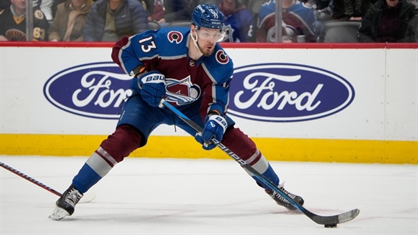 Suspended Avs forward added to roster, will make season debut against Washington