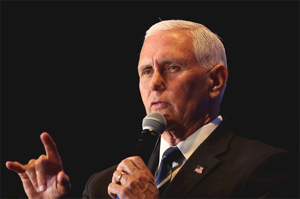 In Lakewood speech, Pence warns of “populists,” says he congratulated Trump