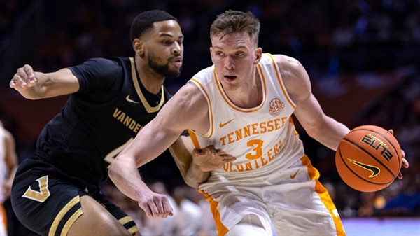 Thornton's Dalton Knecht shoots up NBA draft boards, helping No. 5 Vols chase Final Four