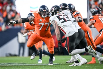 Blowout of Falcons offers more evidence Broncos offensive line has become formidable