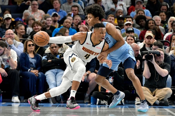 Nuggets guard Russell Westbook posts 200th career triple-double in win over Grizzlies