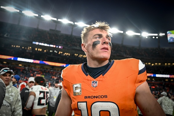 Broncos QB Bo Nix named AFC Offensive Player of the Week