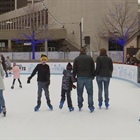 Winter ice skating rink opens in Denver