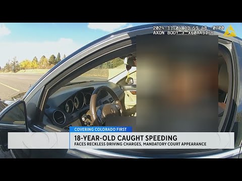 18-year-old driver facing reckless driving charges, clocked at 102 mph in a 60 mph zone in Boulder