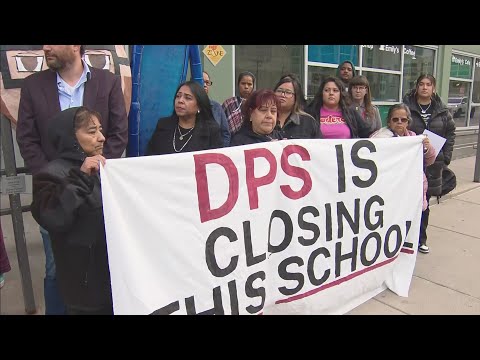 Students, parents gather for rally ahead of Denver Public Schools proposed school closures vote