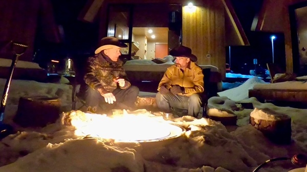 A-frame cabin a popular destination after an outdoor adventure