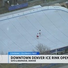 Downtown Denver ice rink opens on 16th Street Mall