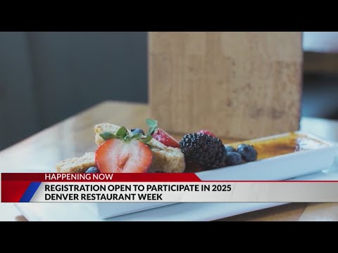 Denver Restaurant Week registration opens