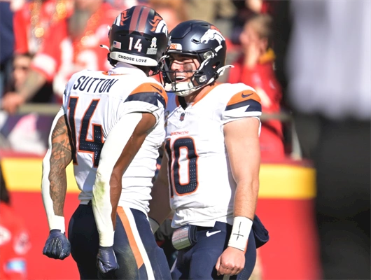 Broncos WR Courtland Sutton has been “security blanket” for Bo Nix during midseason surge