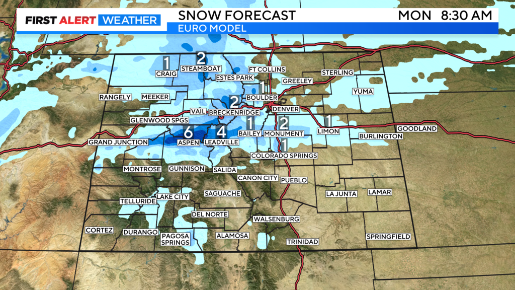 Colorado weather: Mild before cold and snow returns for Thanksgiving week