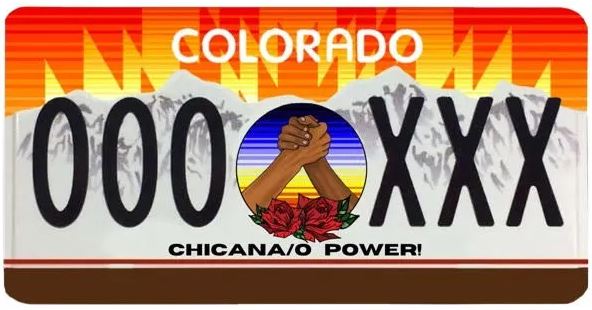 “Chicana/o Power!” specialty license plates could grace Colorado vehicles