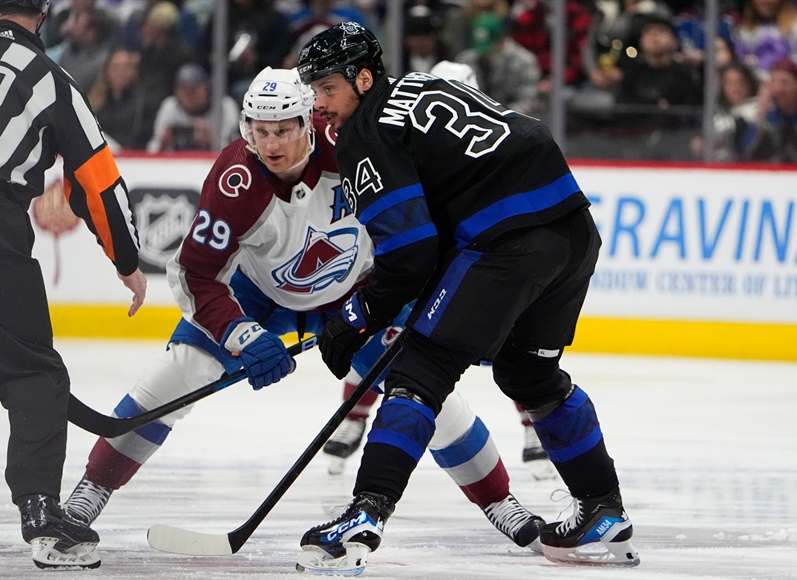 Keeler: Not so fast, Auston Matthews. Avalanche star Nathan MacKinnon is going to...