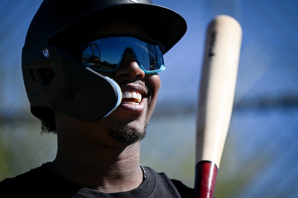 Adael Amador, the Rockies’ top prospect, is flashing star potential. But is there a spot for him in Colorado’s infield?