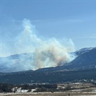 Wildfire burning on Air Force Academy grounds