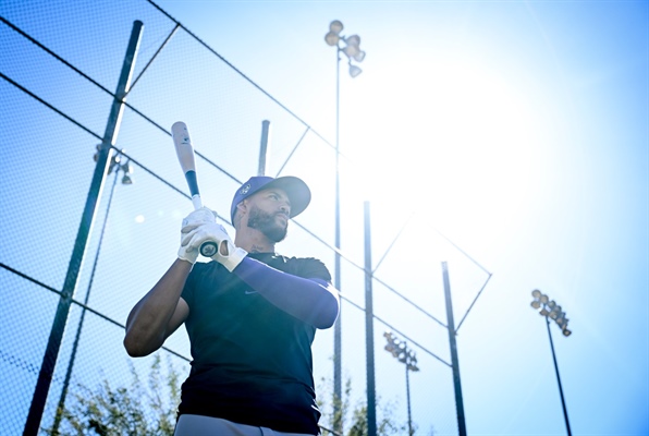 Rockies’ Warming Bernabel, after surviving robbery and gun shot, trying to...