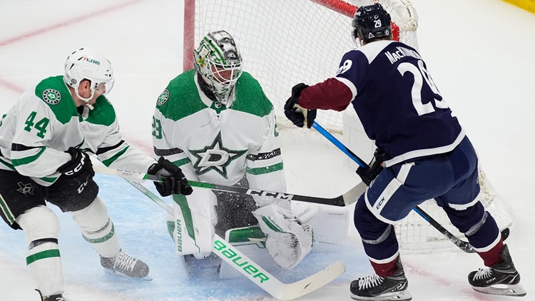 MacKinnon has goal and assist to extend home point streak, Avalanche cruise to 5-1 win over Stars