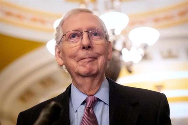 McConnell will step down as the Senate Republican leader in November after a...