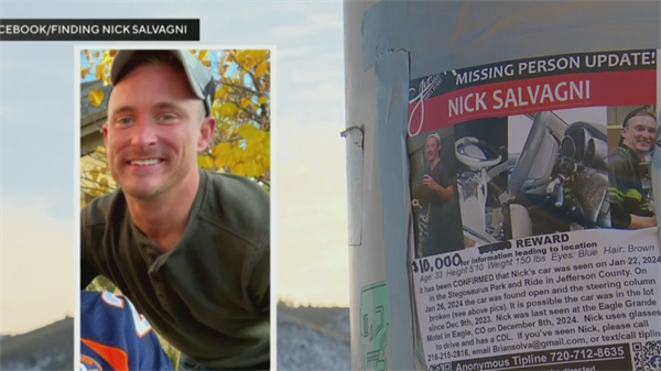 Colorado community, nonprofit search for missing Nick Salvagni who was last seen in Eagle County